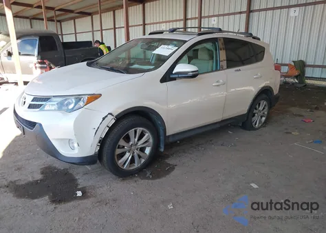 2014 Toyota Rav4 Limited from USA, damaged, VIN 2T3DFREVXEW170636
